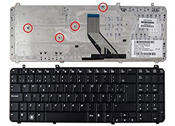 Teclado para Laptop Español HP DV6-1000 # Negro Numerico