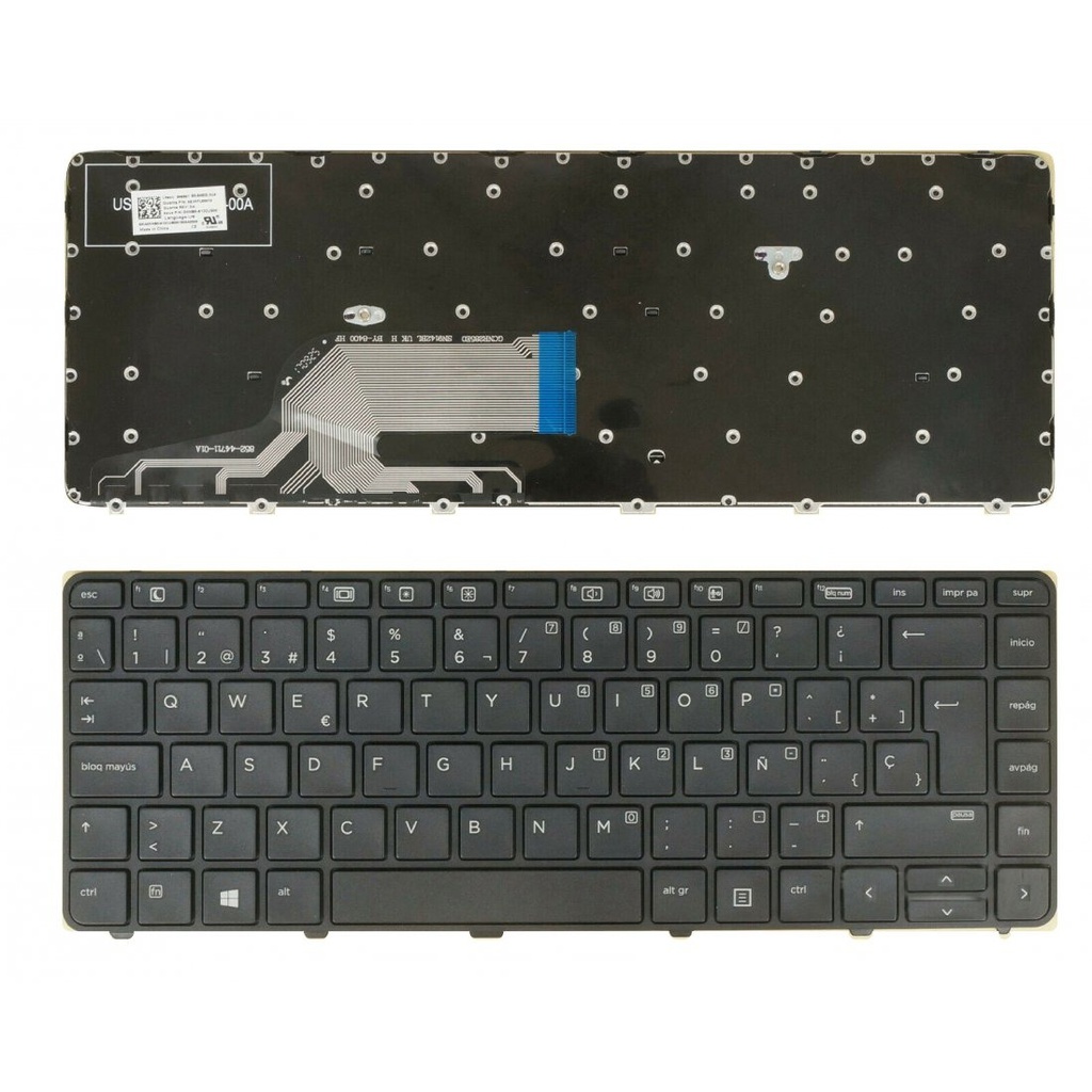 Teclado para Laptop Español HP PROBOOK 440 G3 Negro Con Regilla