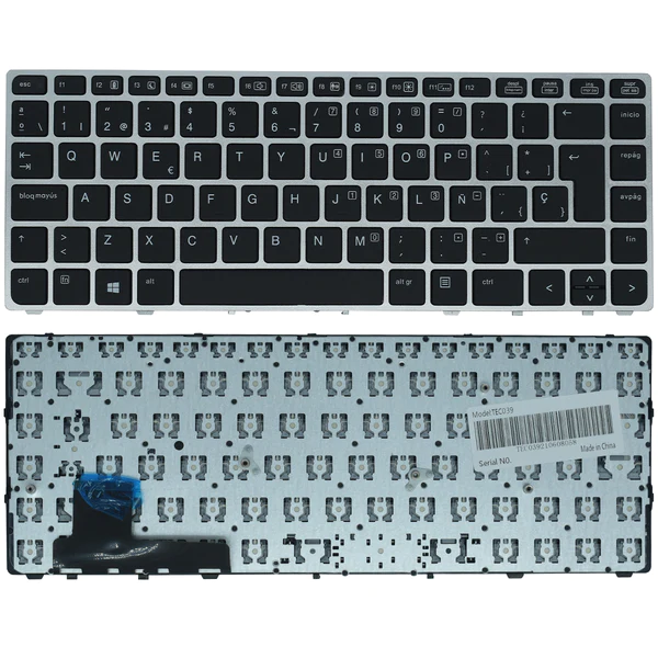 Teclado para Laptop Español HP 9470M Frame No Numerico