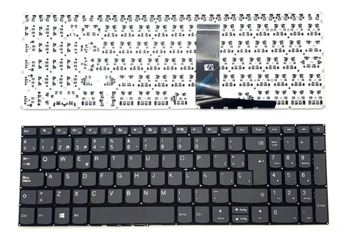 Teclado para Laptop Español LENOVO IDEAPAD 320-14 320S-14IKB Frame Boton de Encendido No Numerico