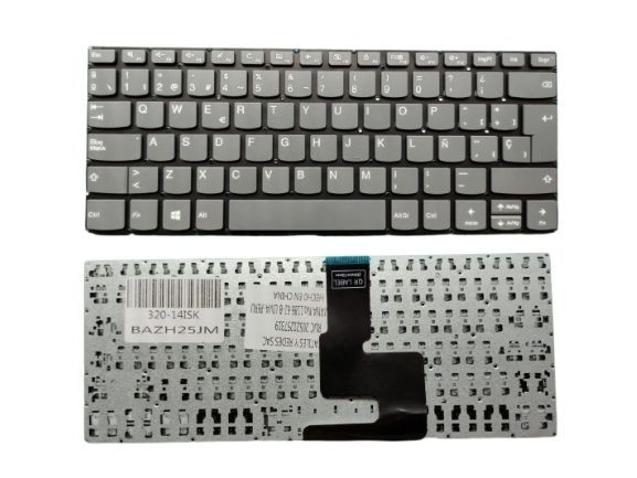 Teclado para Laptop Español LENOVO 320-14ISK Boton de Encendido No Numerico