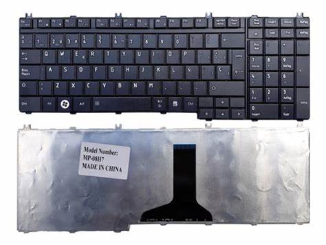 Teclado para Laptop Español TOSHIBA A505 A500 L505 # Negro Numerico