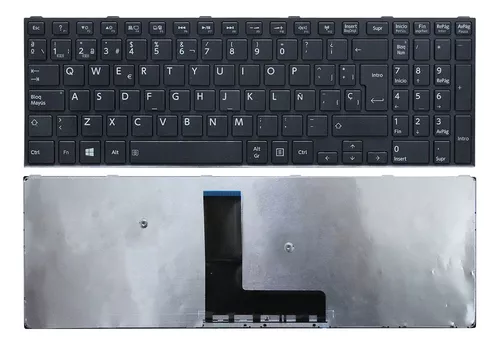 Teclado para Laptop Español TOSHIBA C55-c5207s # Negro Numerico