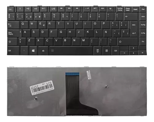 Teclado para Laptop Español TOSHIBA C45 C40 L40 C45-A C45T Negro No Numerico