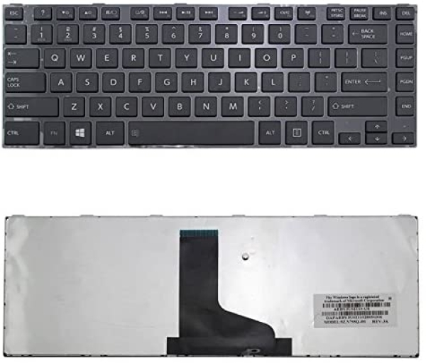 Teclado para Laptop Español TOSHIBA L800,C800,C845,L845 Negro TEC/SEP No Numerico