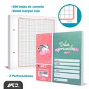 Hojas de carpeta ABC 500h de 4mm ELVA