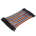 Cable Puente/Jumper Hembra - Hembra 20 Cm Alta Calidad