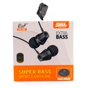 Audifonos Speaker 10mm Colores Negro/Blanco Incluye Estuche