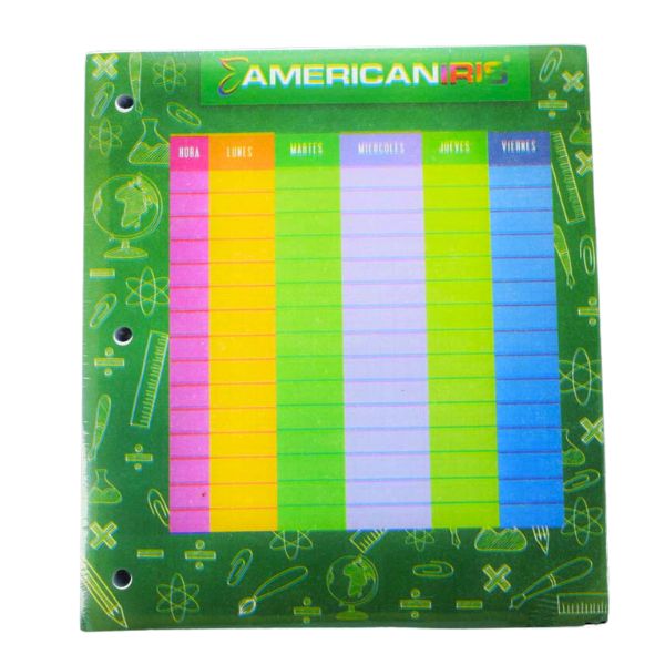 Hojas de carpeta clasico American Iris 500H