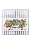 Marcador Artesco SKETCH en Estuche Rigido de 24 colores