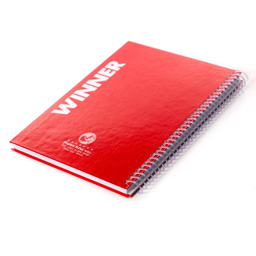 Cuaderno Anillado Winner Carta Rayado Pleno de 100h 10u