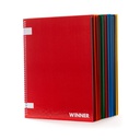 Cuaderno Anillado Winner Carta 7mm Pleno de 100h 10u