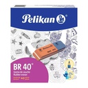 Borrador de Caucho BR 40 bicolor Pelikan 40u