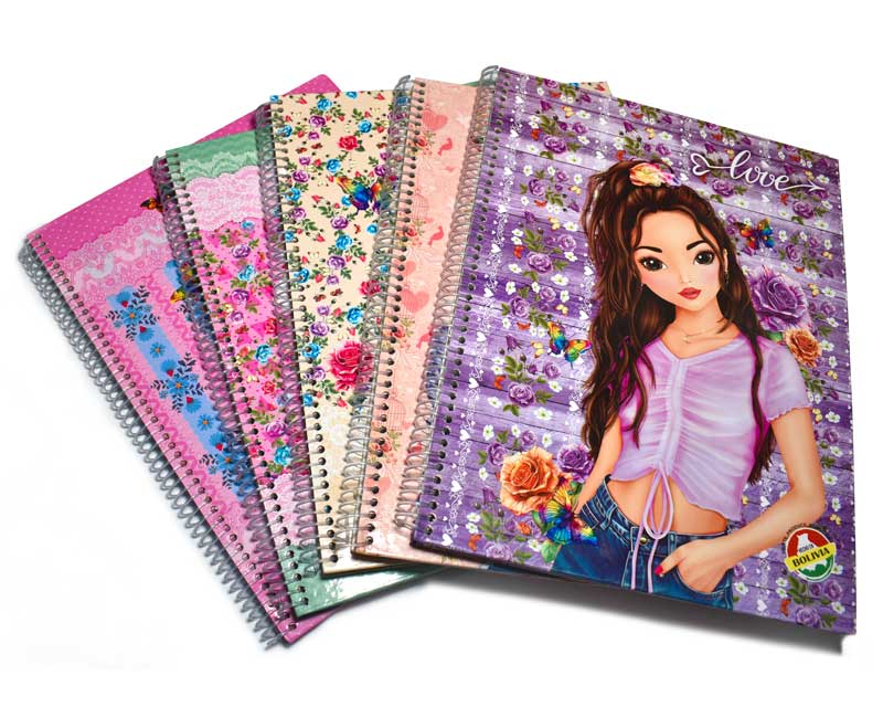 Cuaderno anillado full color tipo genesis carta Flipo 100h 10u