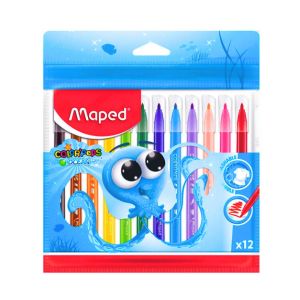 Rotulador marcador Ocean plus Maped de 12 colores