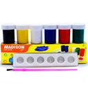 Tempera Gouache 22 ml Madison 6 colores