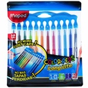 Marcador Maped Peps Ultra Long Life Innov 12 colores