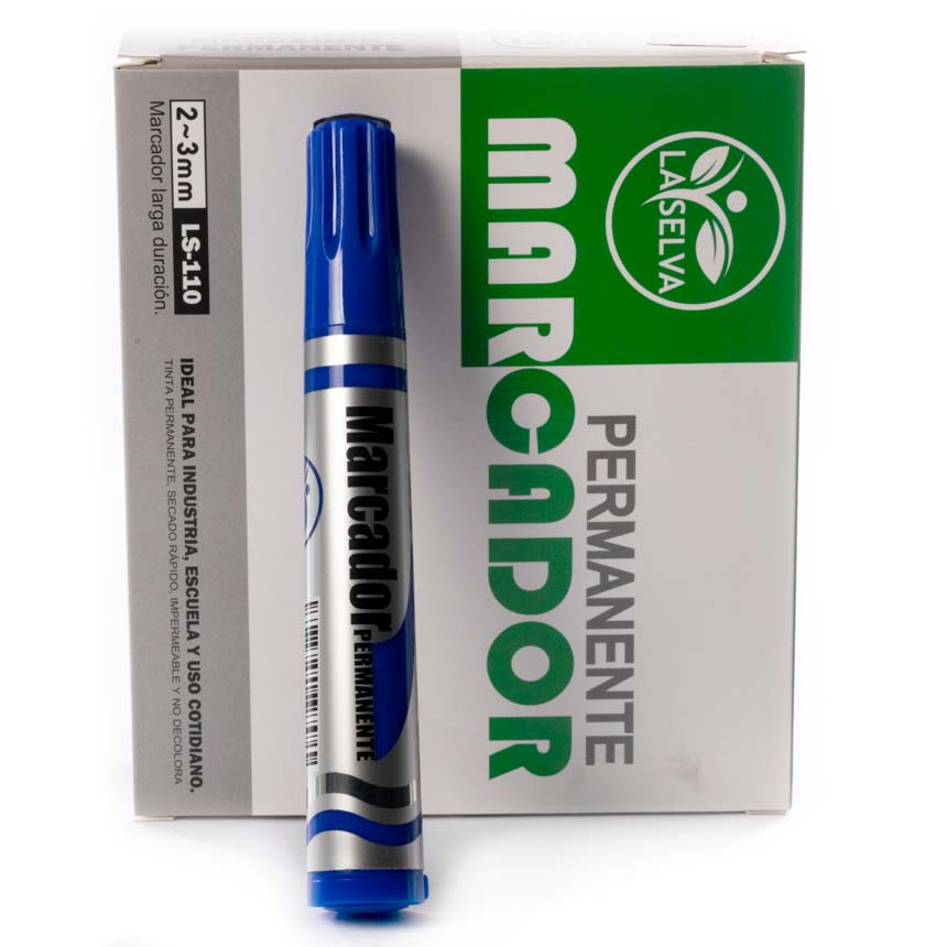 Marcador permanente La Selva de 12pcs