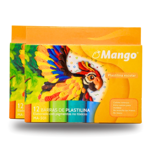 Plastilina Mango 12 colores