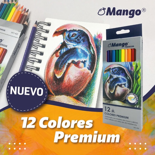 Color largo Mango PREMIUM 12 Colores