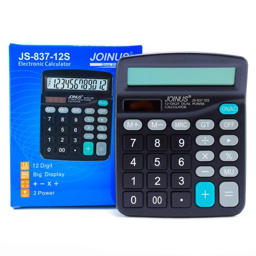 Calculadoras Comercial BATERIA LUZ SOLAR/ARTIFICIAL