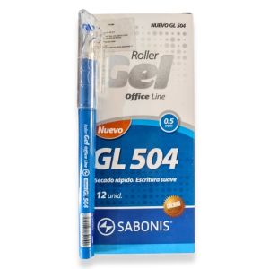 Micropunta gel GL504 0.5mm Sabonis 12pcs