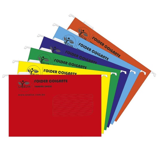 Folder colgante oficio La Selva 25u