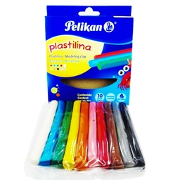 Plastilina Pelikan - 10 colores