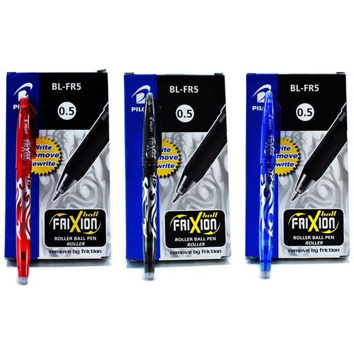 Boligrafo borrable frixion Pilot 0.5mm 12PCS