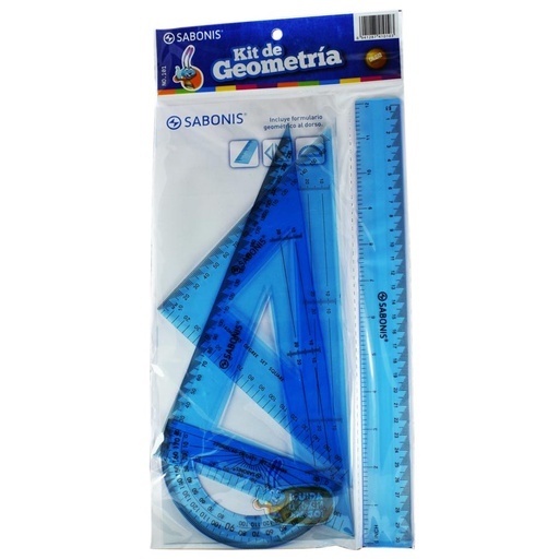 Estuche geometrico Sabonis 30 cm