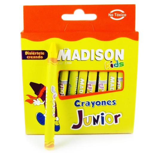 Crayon Junior Madison 12 colores