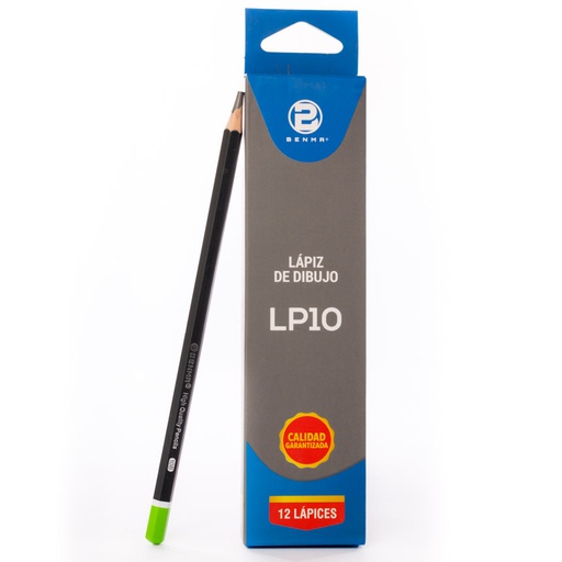 Lapiz carbonico de dibujo Benma 12u