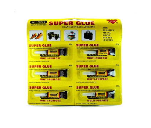 Pegamento Super Glue 3G de 6u