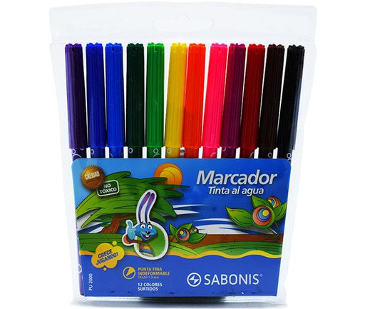 Marcador Sabonis de 12 Colores
