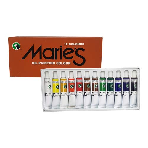 Pintura al oleo Maries clasico 12pcs