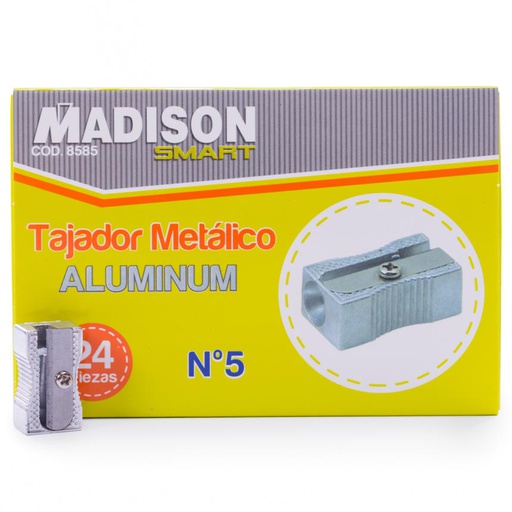 Tajador Metalico Aluminium Madison #5 24u